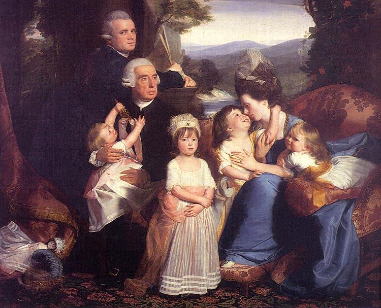 John Singleton Copley The Copley Family Sweden oil painting art